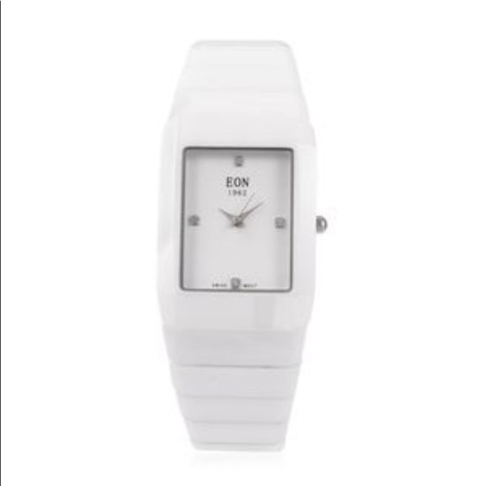 UNISEX‎ EON 1962 White Swiss Movement WATCH
